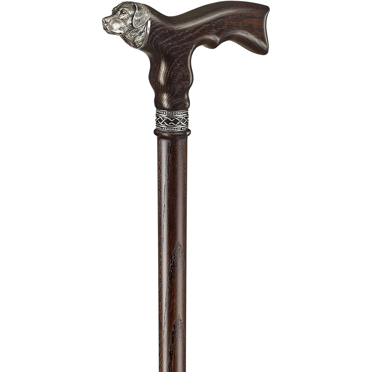 Golden Retriever Or Labrador Cane Or Walking Stick