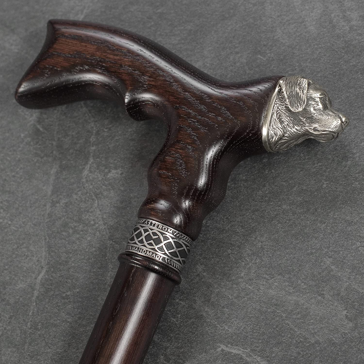 Golden Retriever Or Labrador Cane Or Walking Stick
