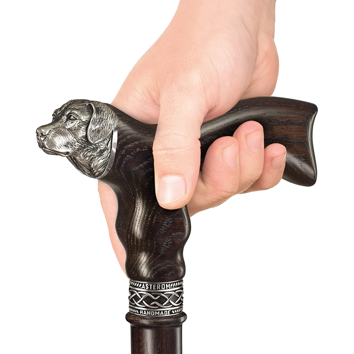 Golden Retriever Or Labrador Cane Or Walking Stick
