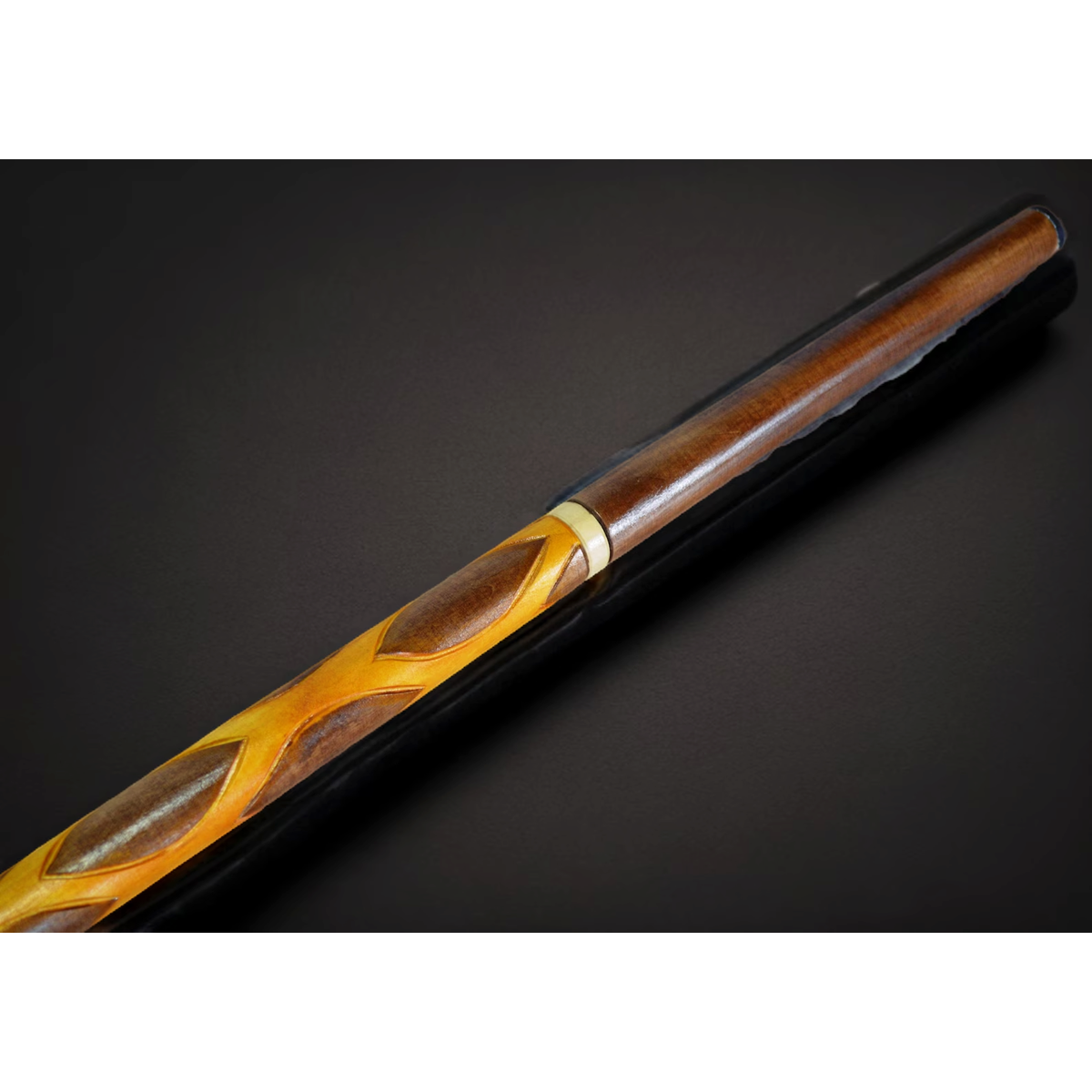 Safari Stroll: Hand Carved Custom Length and Shaft Giraffe Cane