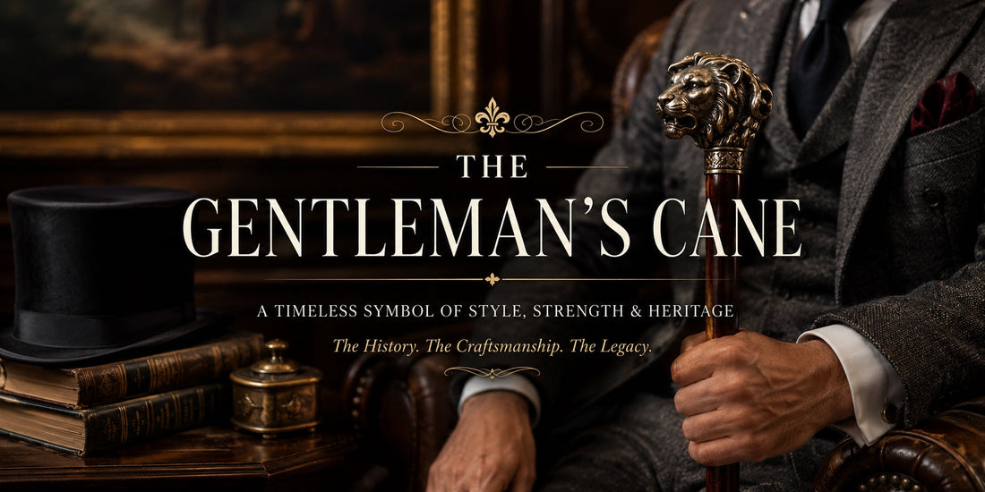 The Gentleman's Cane: How Walking Sticks Became a Symbol of Status, Style, and Success