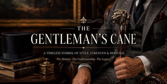 The Gentleman's Cane: How Walking Sticks Became a Symbol of Status, Style, and Success