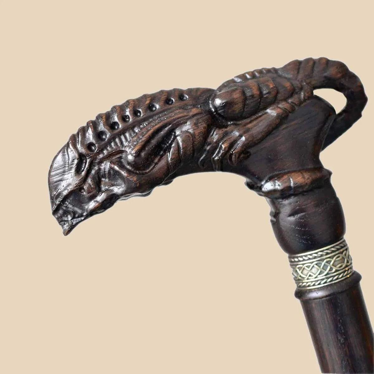 Carved Alien Handle Only