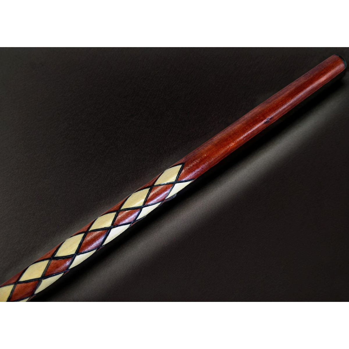 Chinese Dragon Hand-Carved Walking Stick -  Oriental Wooden Cane
