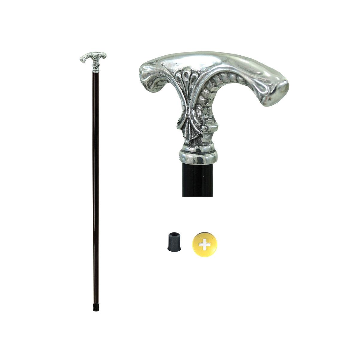 Custom Pattern Italian Designed Fritz Handle Walking Cane
