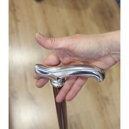 Custom Pure Pewter Derby Handle Classy Cane Or Walking Stick