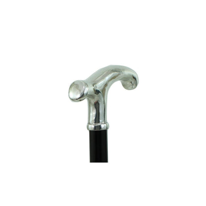 Custom Pure Pewter Elegant Fritz Handle Cane Or Walking Stick