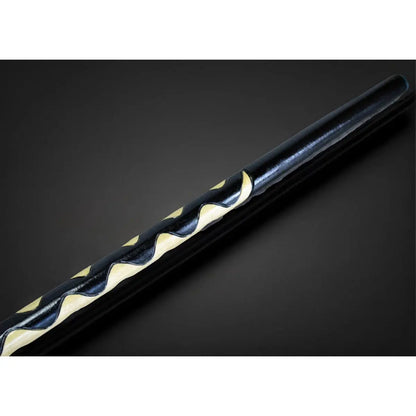 Exquisite Hand carved Zebra Cane - Custom Length