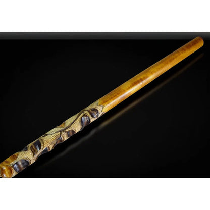 Hand Carved Custom Lengths Ladies Wooden Duck Walking Stick