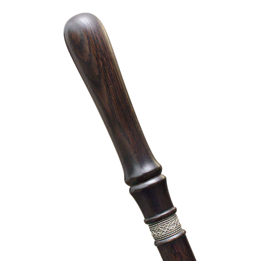 Solid Oak Irish Shillelagh Walking Stick - Custom Colours and Length