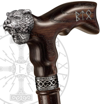 Unique Custom Made Viking Berserker Celtic Warrior Cool Cane