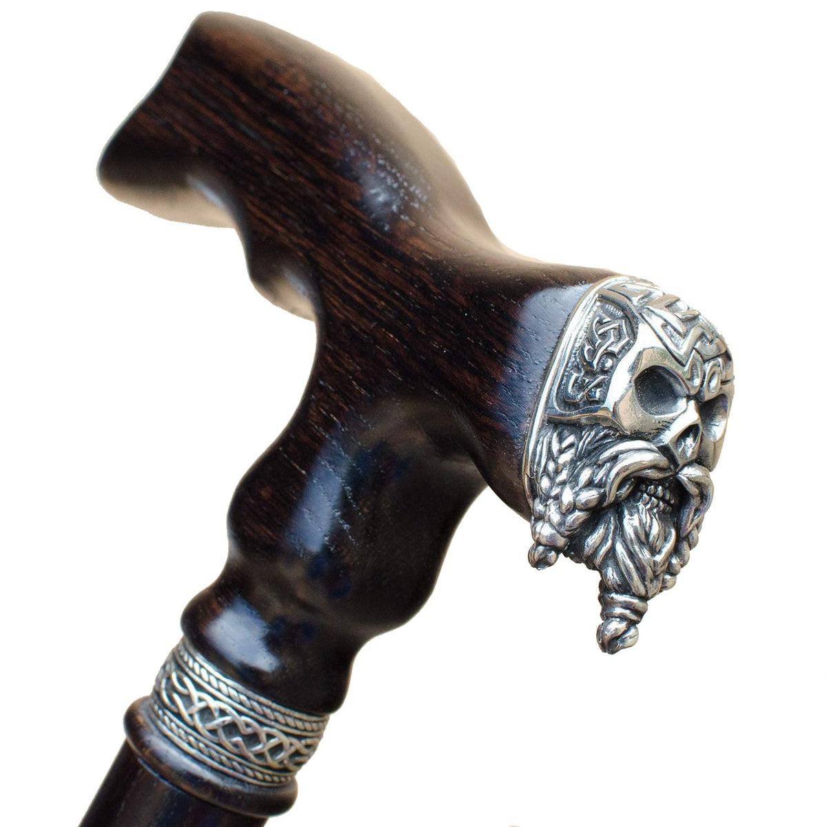 Custom Gothic Celtic Viking Cane or Walking Stick