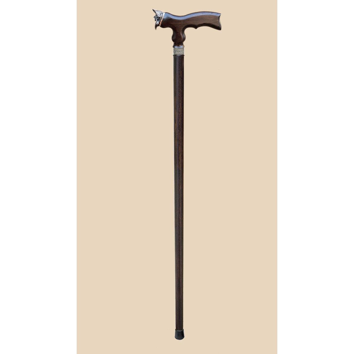Fashionable Custom Wooden Pirate Cane or Walking Stick