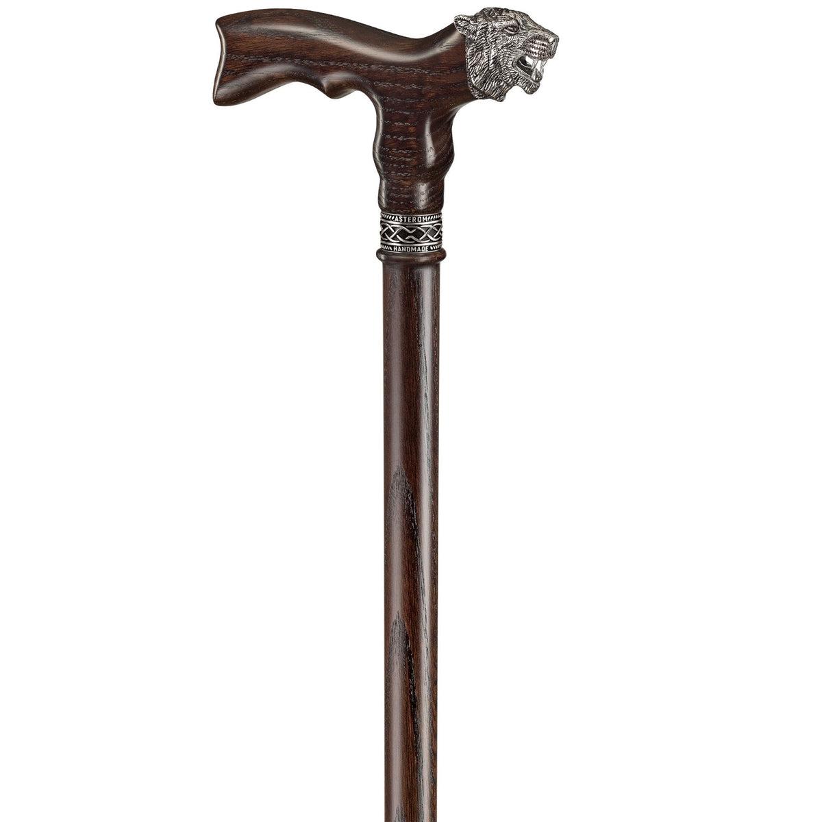 Unique Custom Hand made Wooden Tiger Cane or Walking Stick