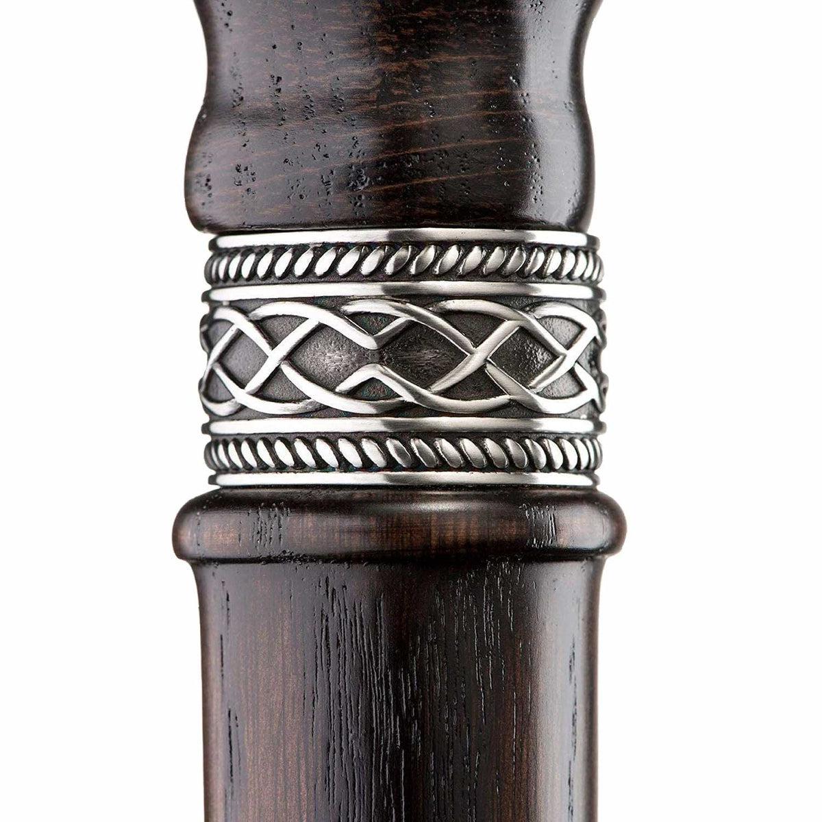 Unique Custom Made 2 Piece Knob Cane For Men and Women Solid Oak