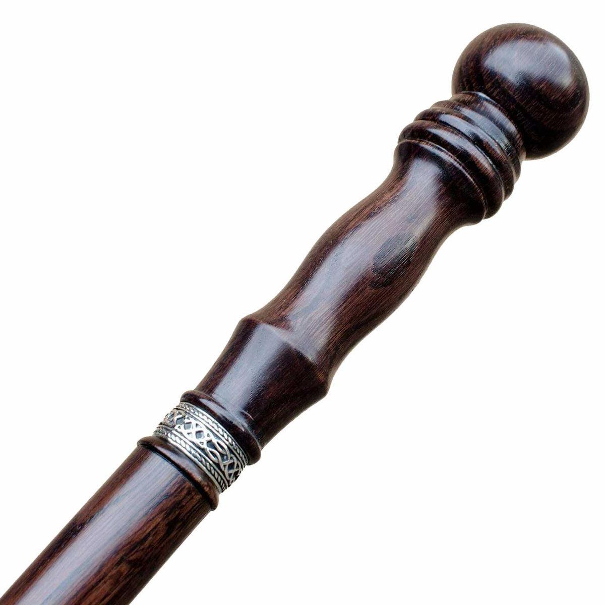 Unique Custom Made 2 Piece Knob Cane For Men and Women Solid Oak