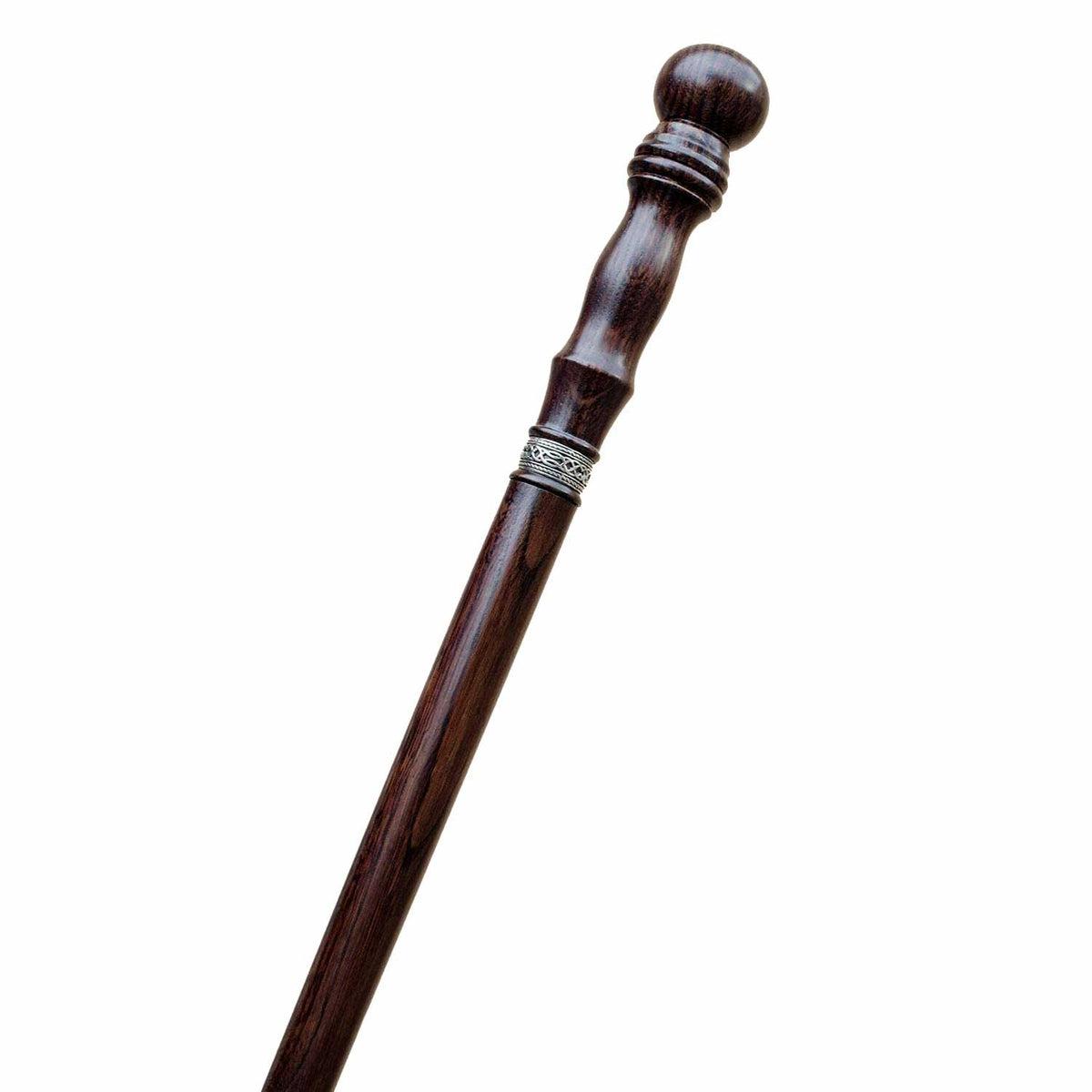 Unique Custom Made 2 Piece Knob Cane For Men and Women Solid Oak
