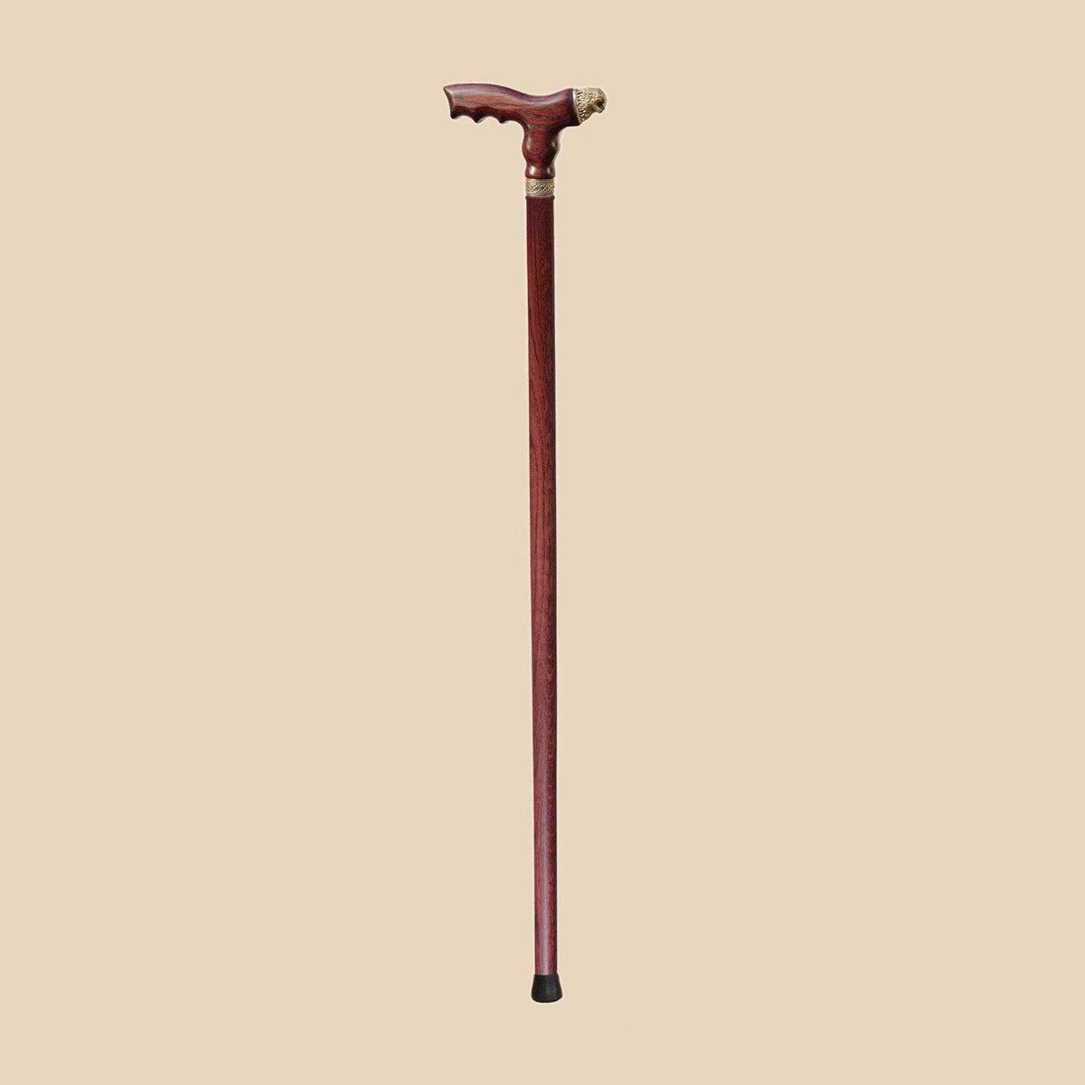 Unique Custom Solid Wood Owl Cane Or Walking Stick